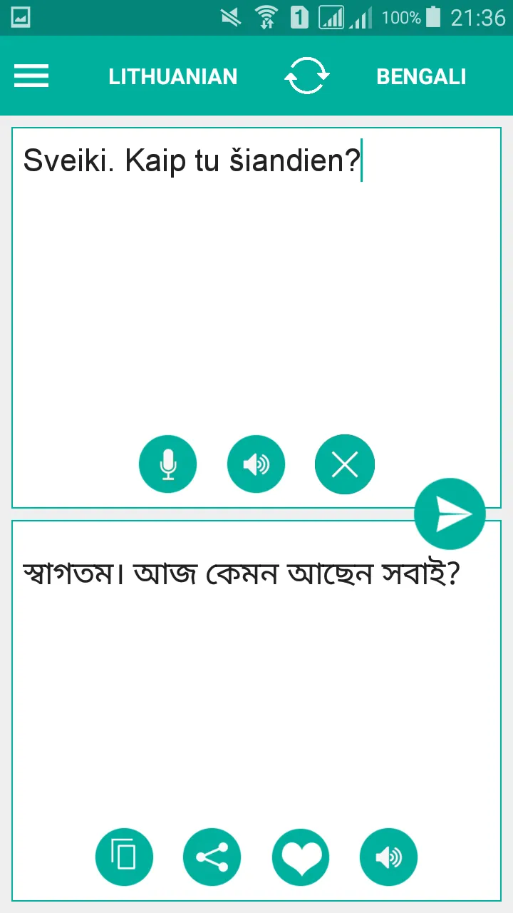 Lithuanian Bengali Translator | Indus Appstore | Screenshot