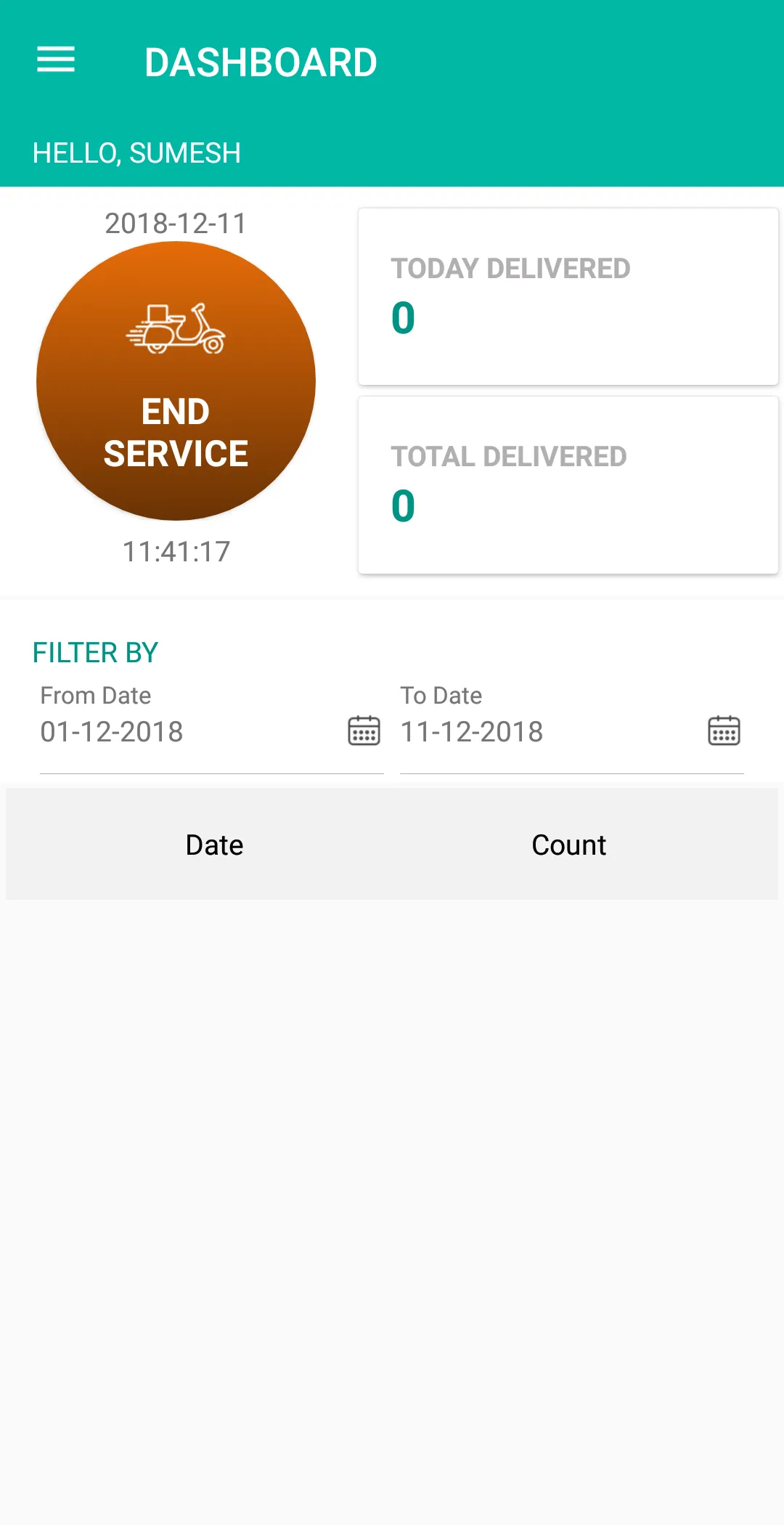 POTAFO Delivery Partner App | Indus Appstore | Screenshot