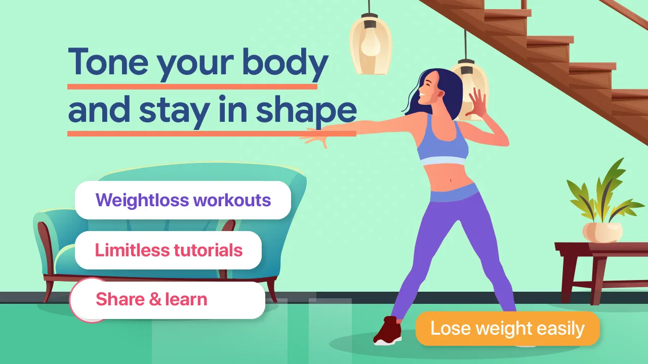 Aerobic Dance Workout Offline | Indus Appstore | Screenshot