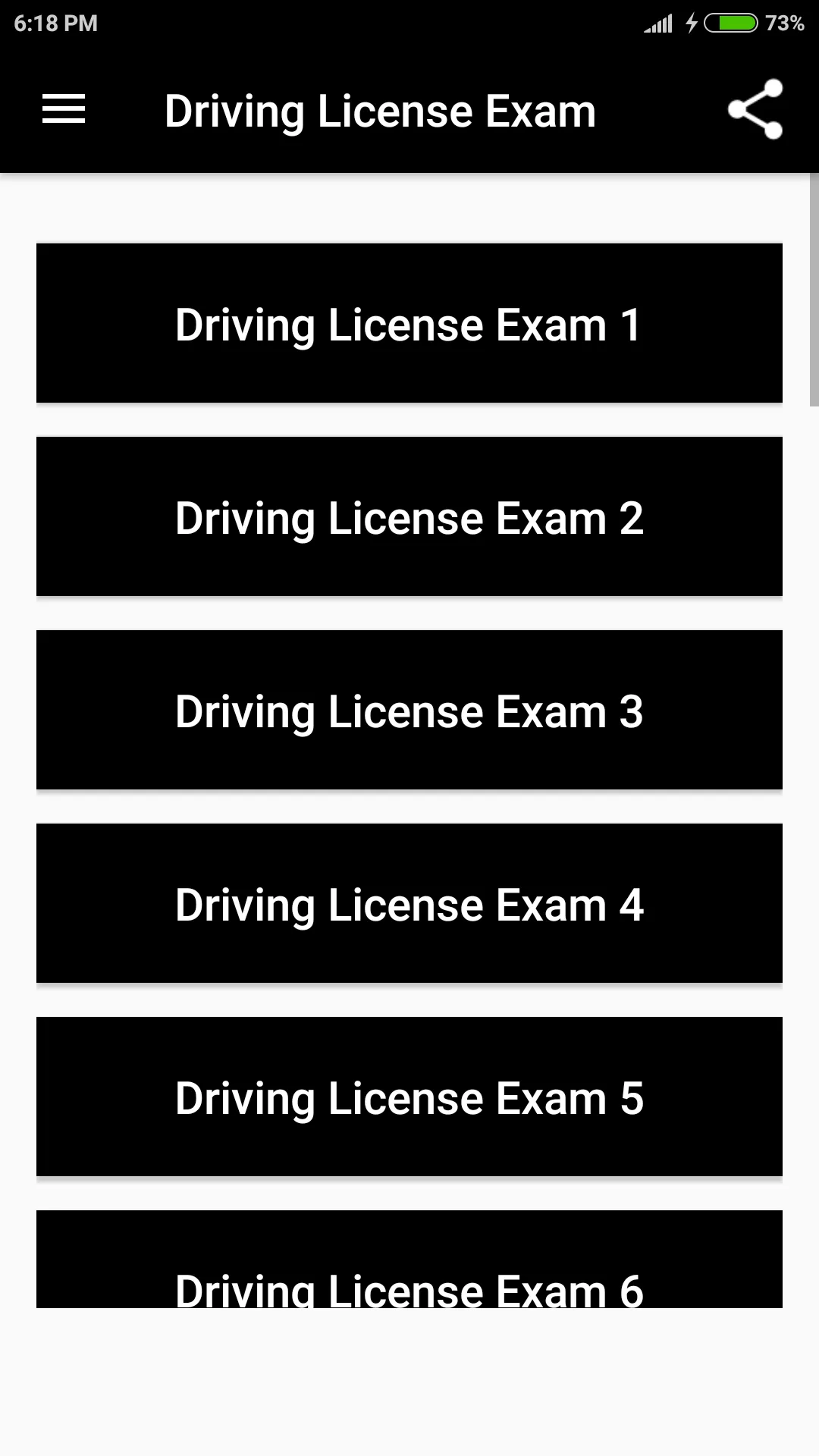 Driving License Exam | Indus Appstore | Screenshot