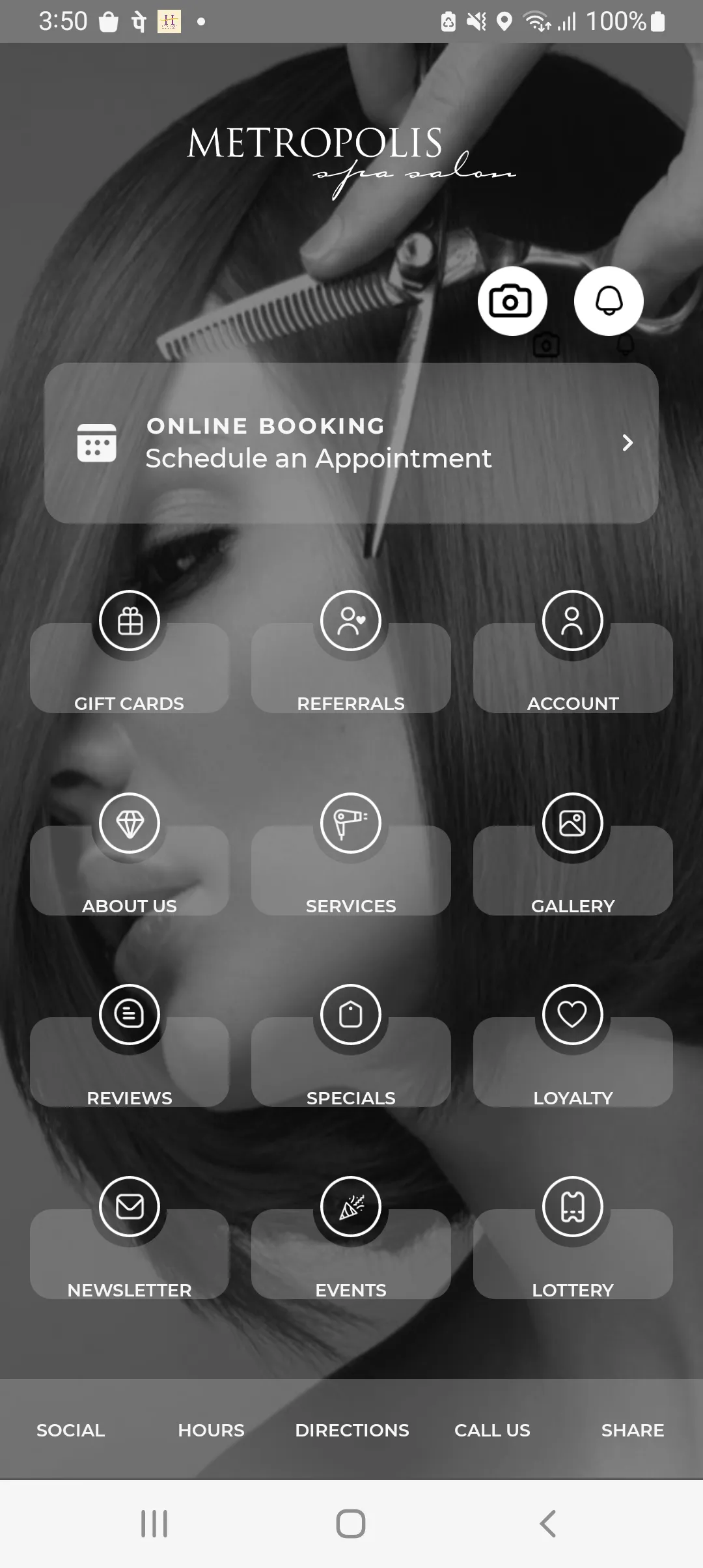 Metropolis Spa Salon | Indus Appstore | Screenshot