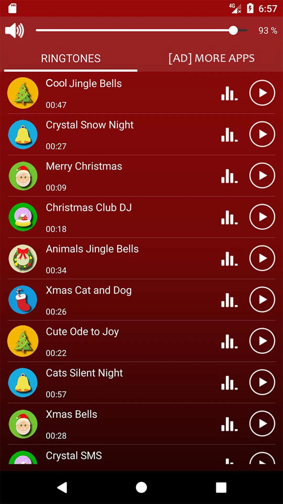 Christmas Ringtones Wallpapers | Indus Appstore | Screenshot