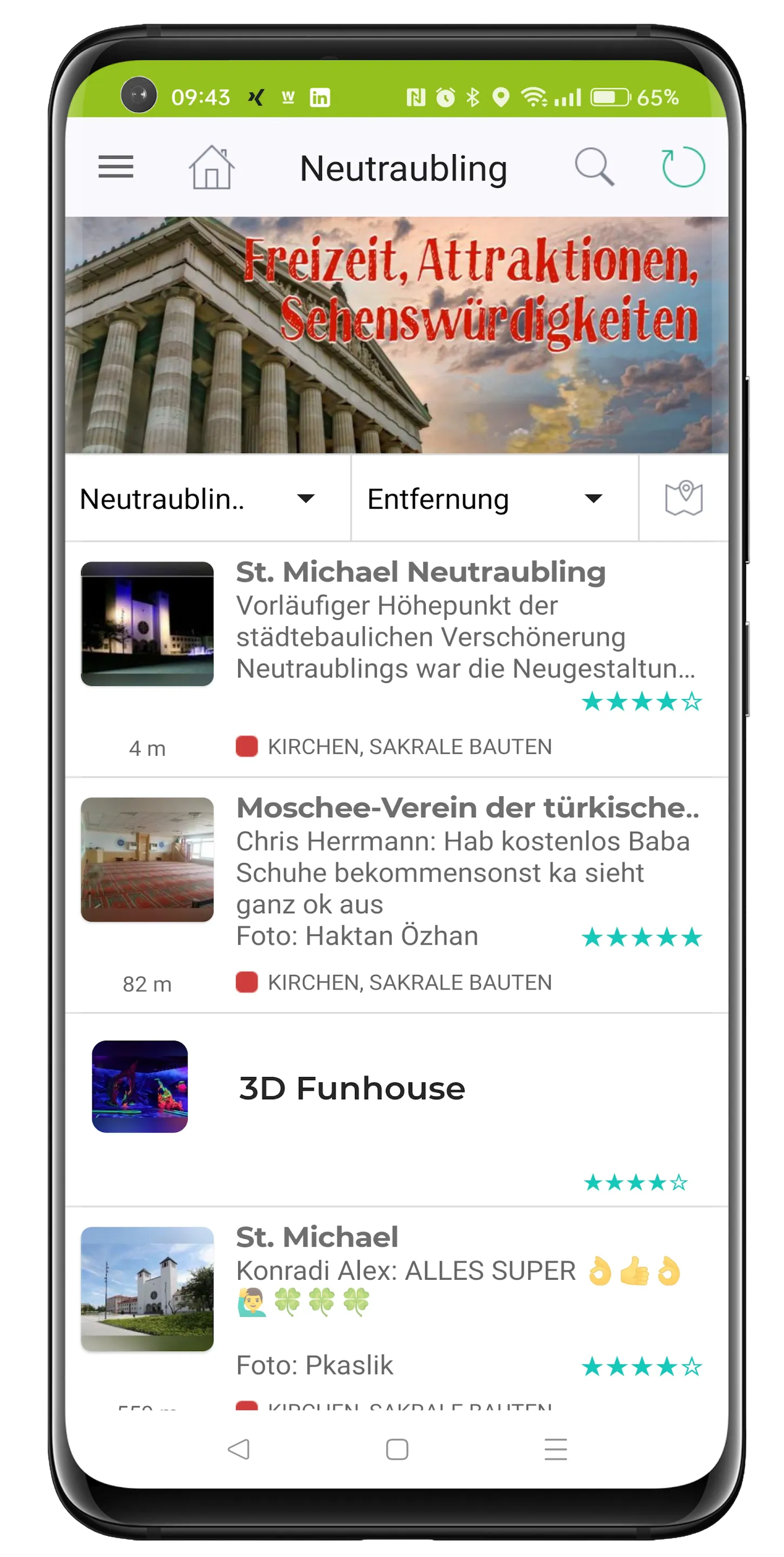 Neutraubling Regional | Indus Appstore | Screenshot