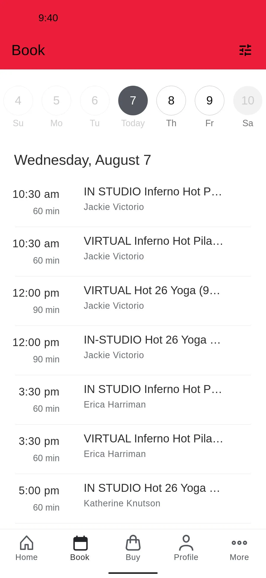 Energize Hot Yoga Santa Rosa | Indus Appstore | Screenshot