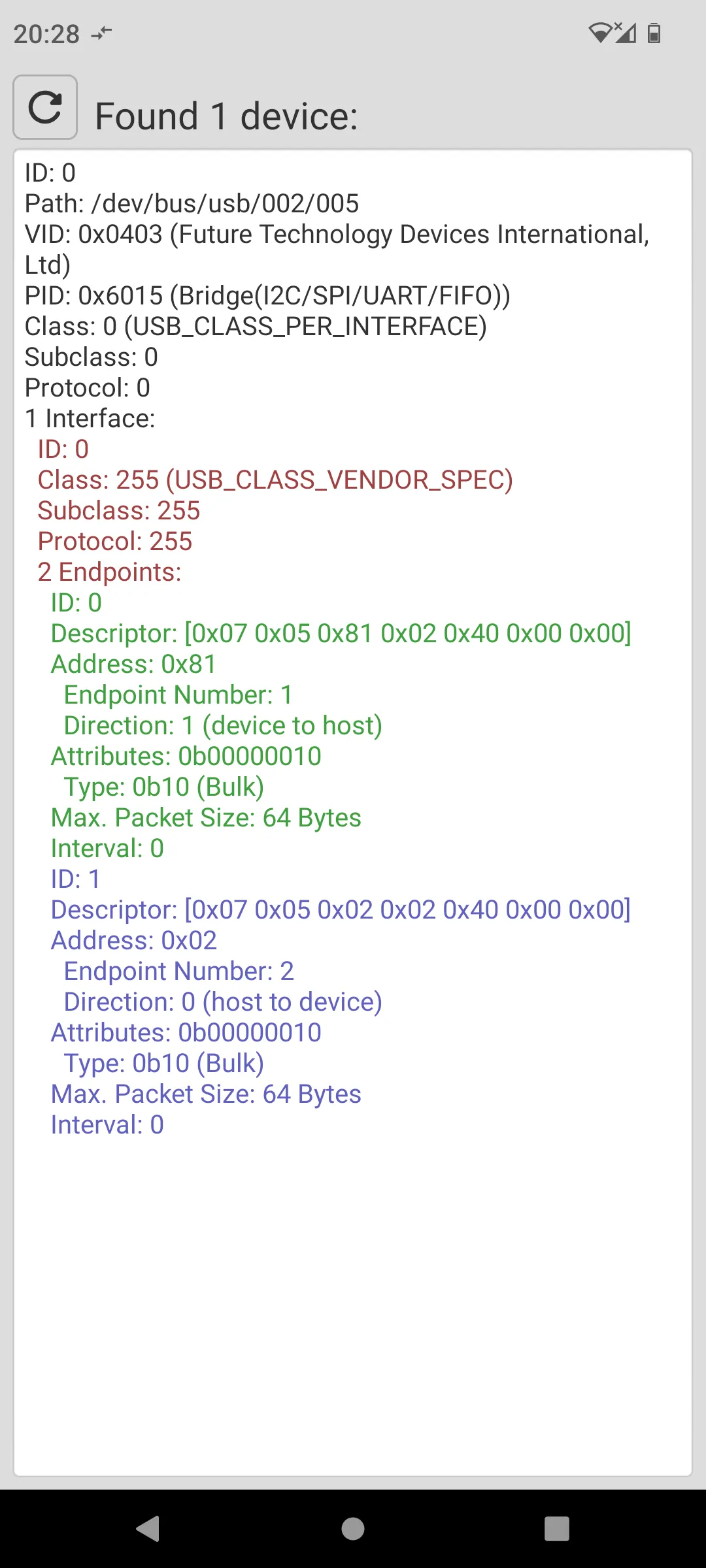 OTG Guru - List USB devices | Indus Appstore | Screenshot