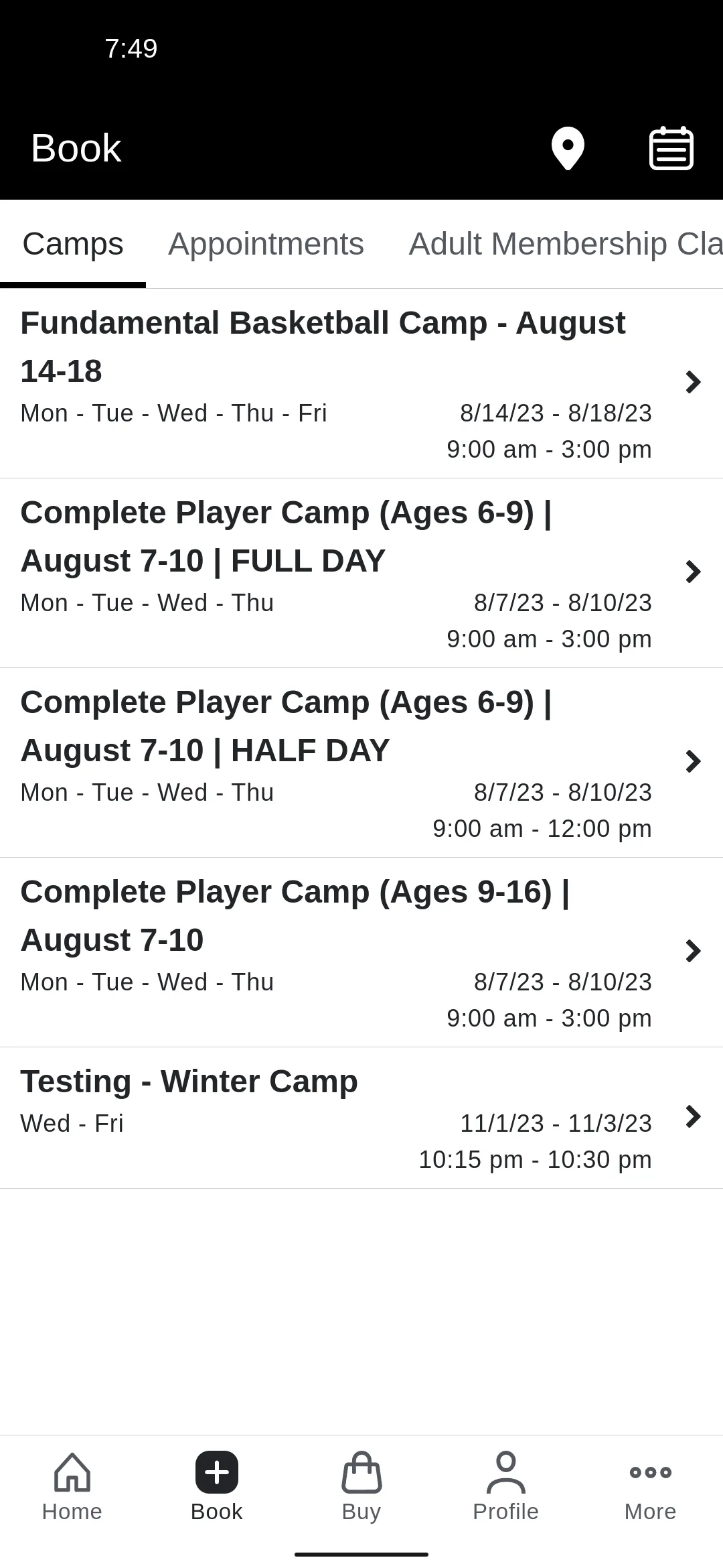 Mamba Sports Academy | Indus Appstore | Screenshot