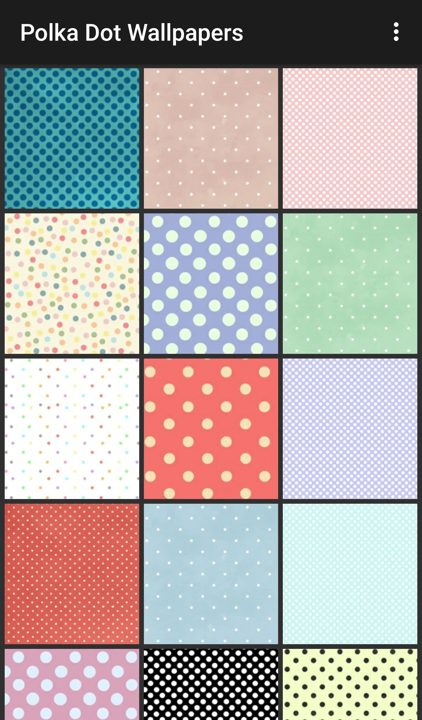 Polka Dot Wallpapers | Indus Appstore | Screenshot