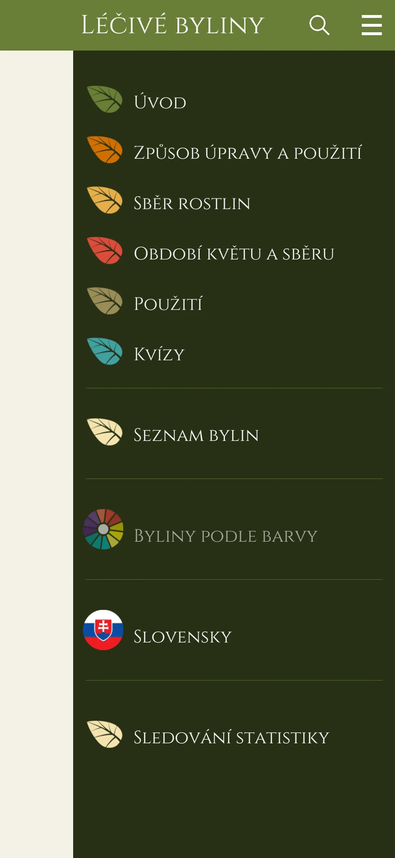 Léčivé byliny | Indus Appstore | Screenshot