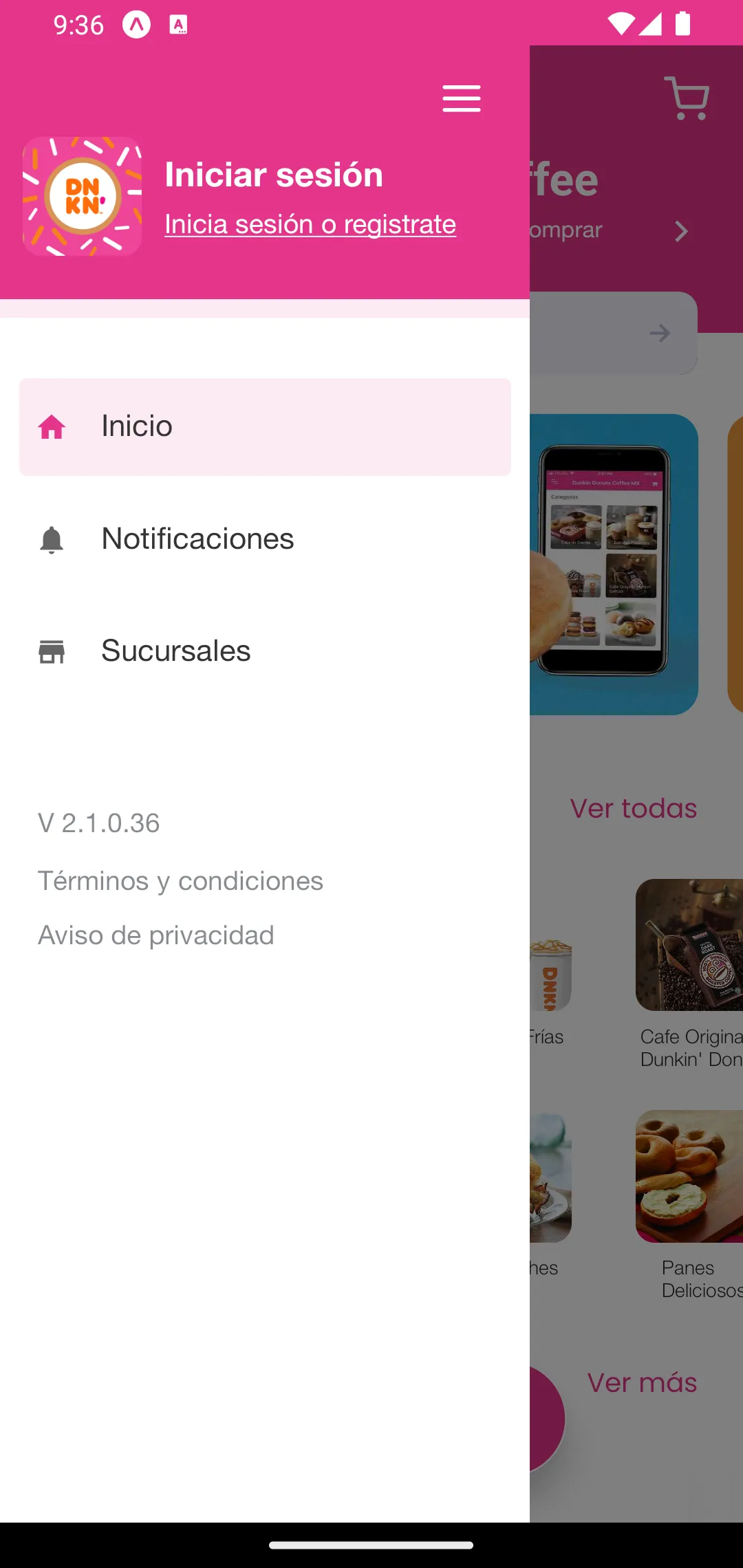 Dunkin' MX | Indus Appstore | Screenshot