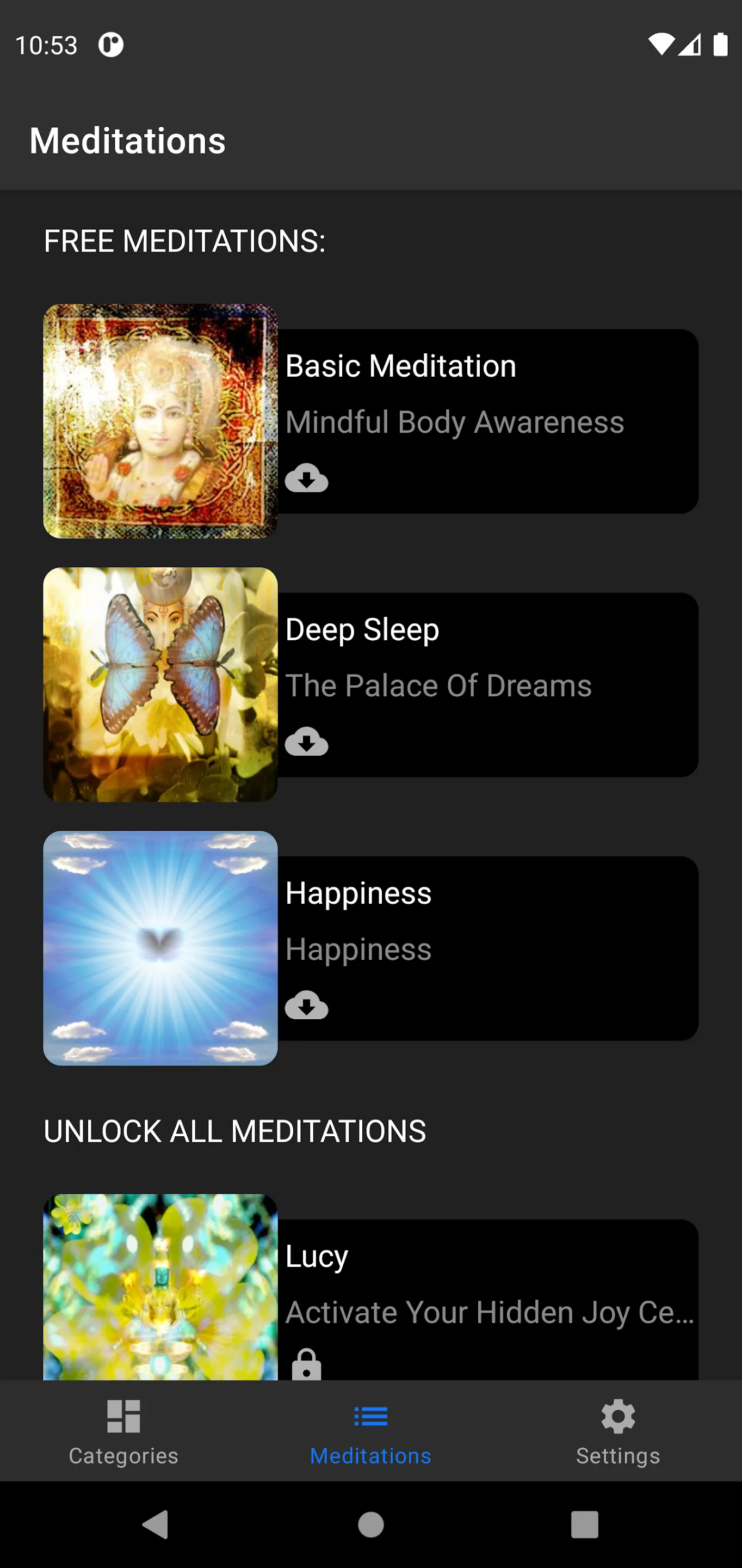 Silence Finder - Deep Meditati | Indus Appstore | Screenshot