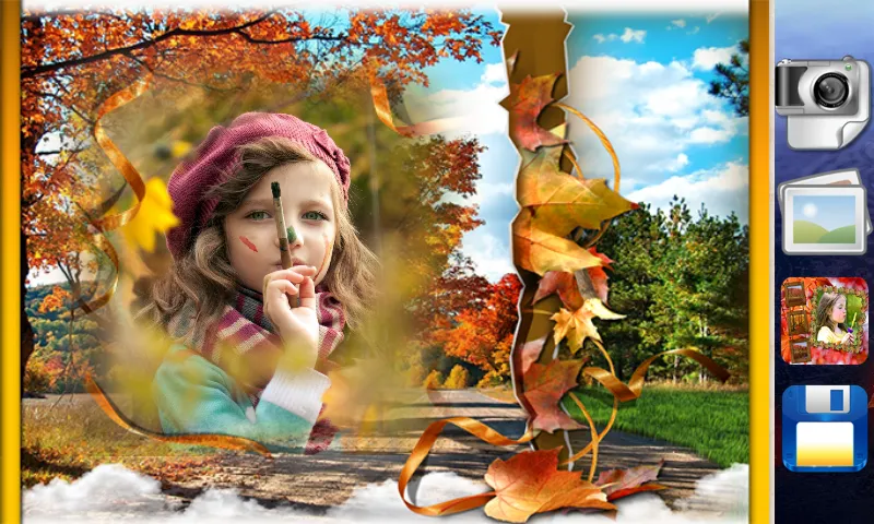 Autumn Photo Frames | Indus Appstore | Screenshot