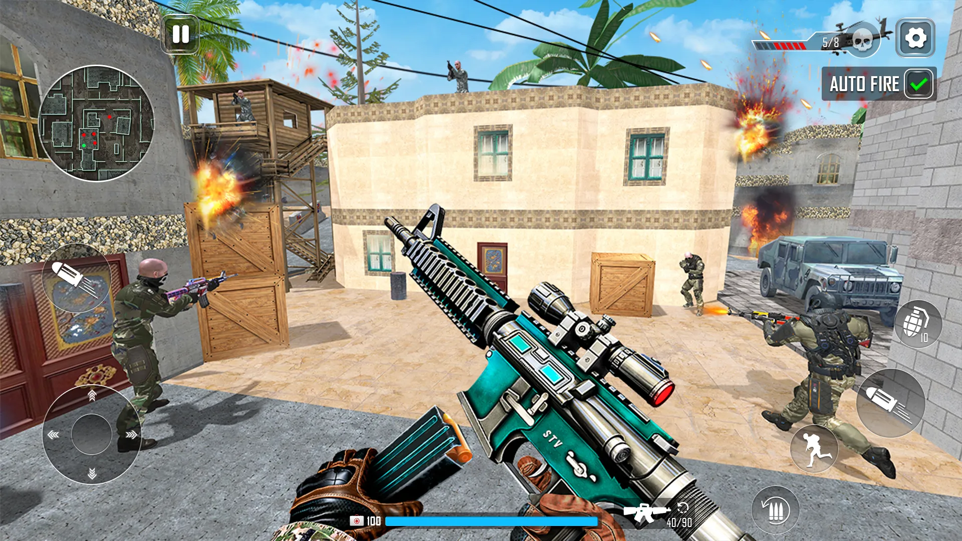 Gun Game 3d FPS Shooting Games | Indus Appstore | Screenshot