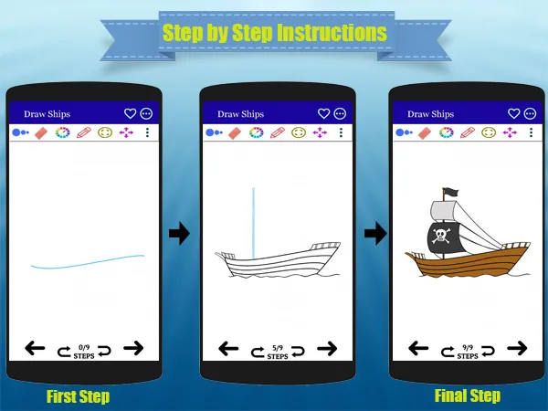 How to Draw Ship Step by Step | Indus Appstore | Screenshot