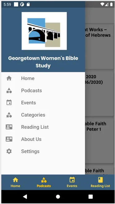 GTWBS - Georgetown Women's Bib | Indus Appstore | Screenshot