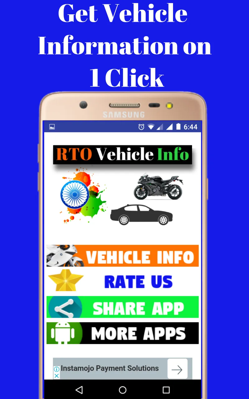 RTO Vehicle Information App | Indus Appstore | Screenshot