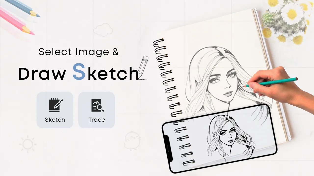 Draw Sketch & Trace | Indus Appstore | Screenshot