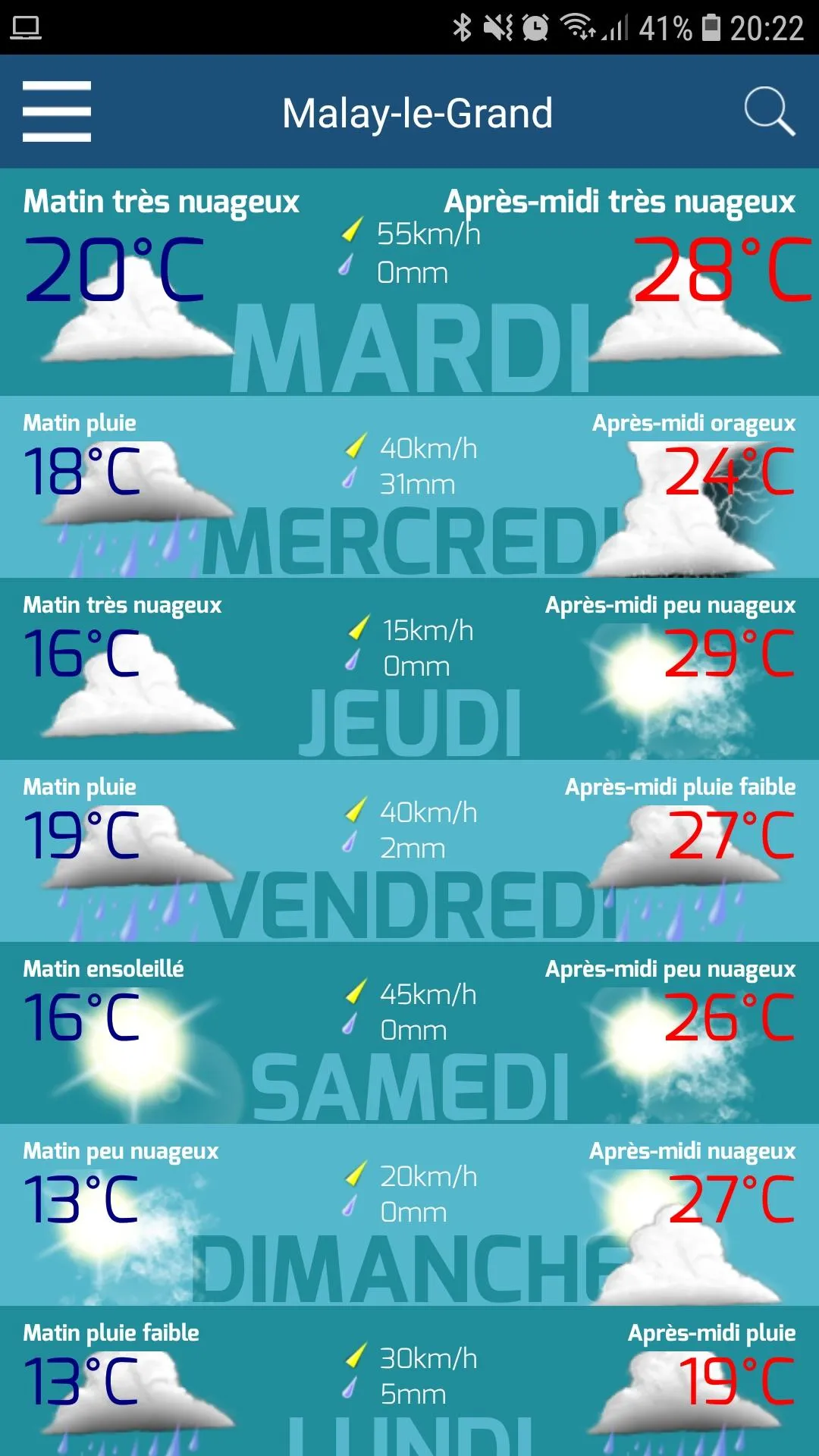 Infoclimat - live weather | Indus Appstore | Screenshot