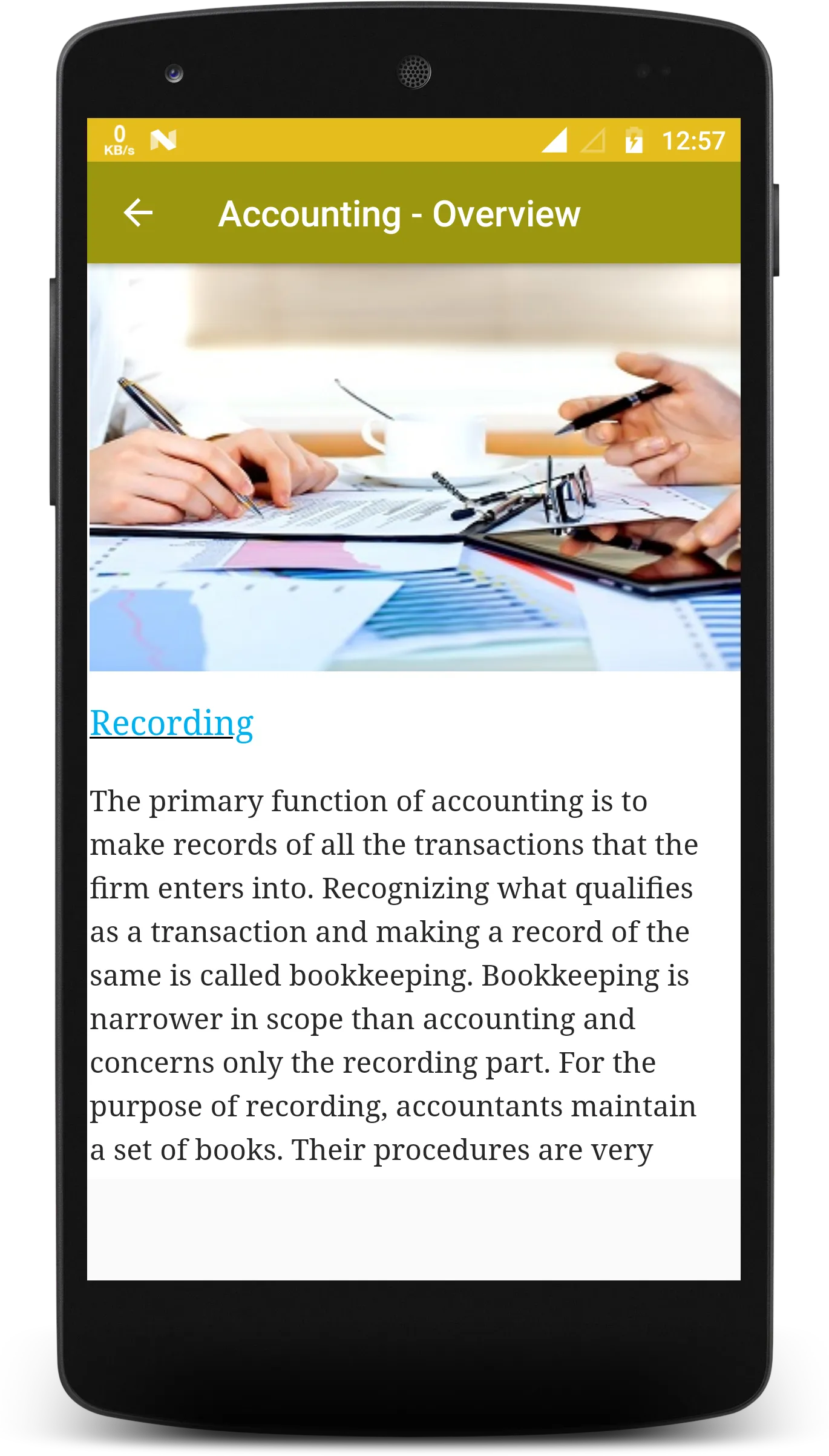 Accounting Basics | Indus Appstore | Screenshot