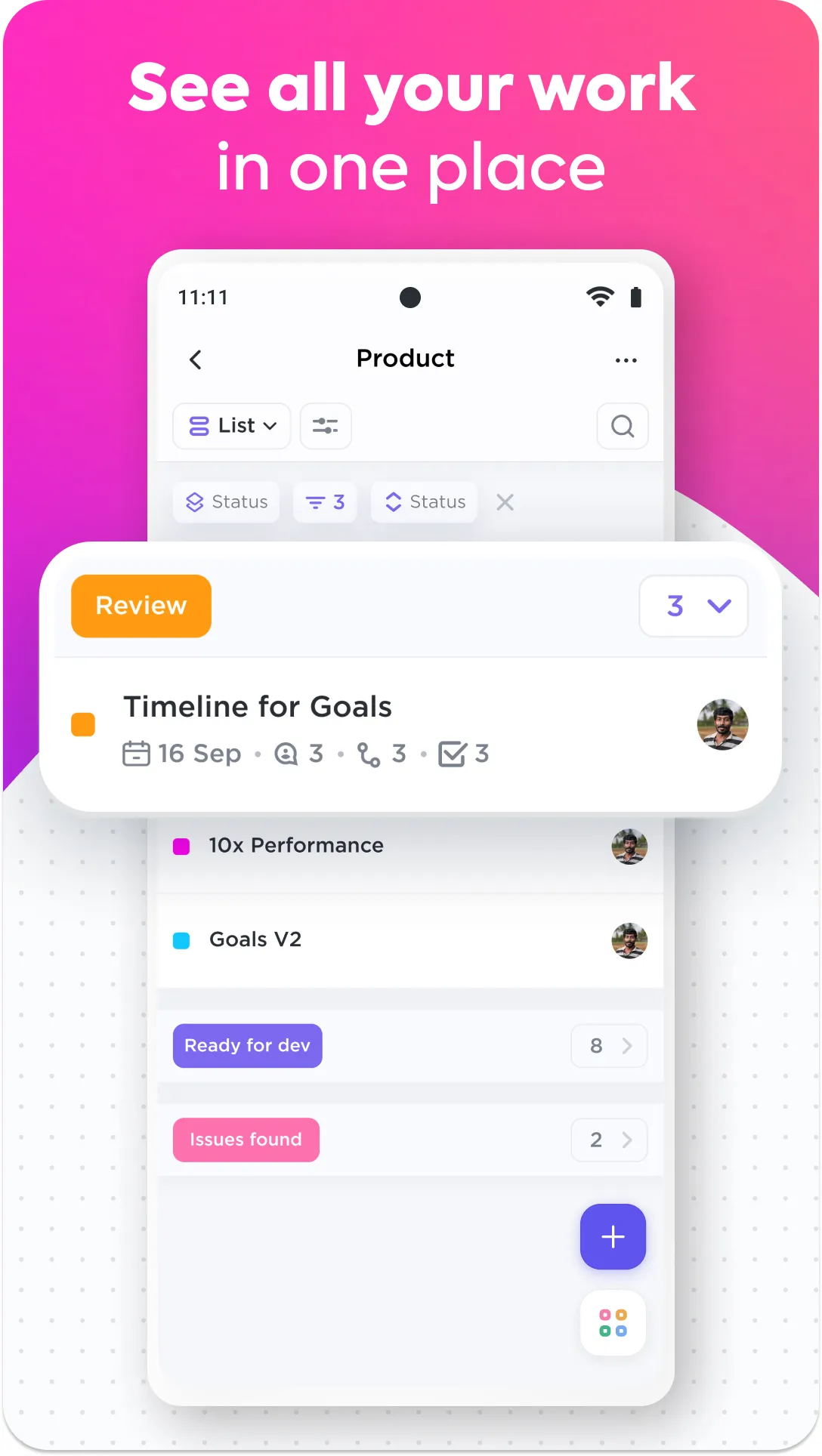 ClickUp - Manage Teams & Tasks | Indus Appstore | Screenshot