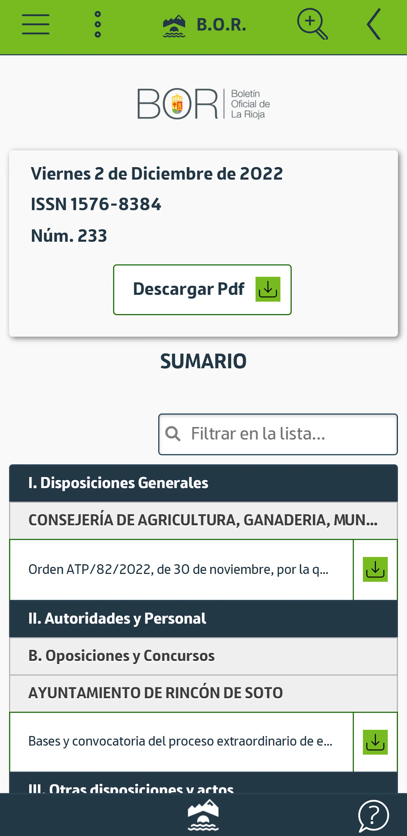 larioja.org Gob. de La Rioja | Indus Appstore | Screenshot