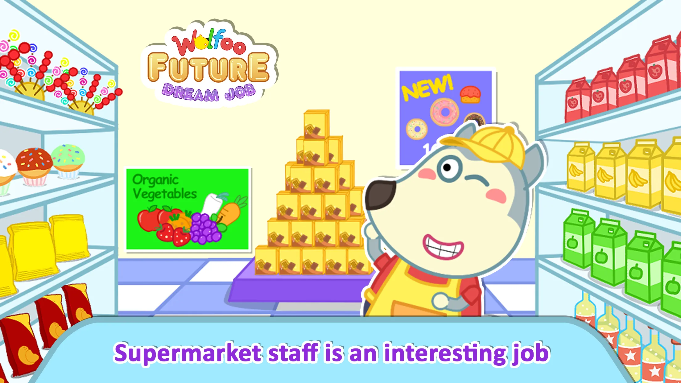 Wolfoo: Kid's Future Dream Job | Indus Appstore | Screenshot