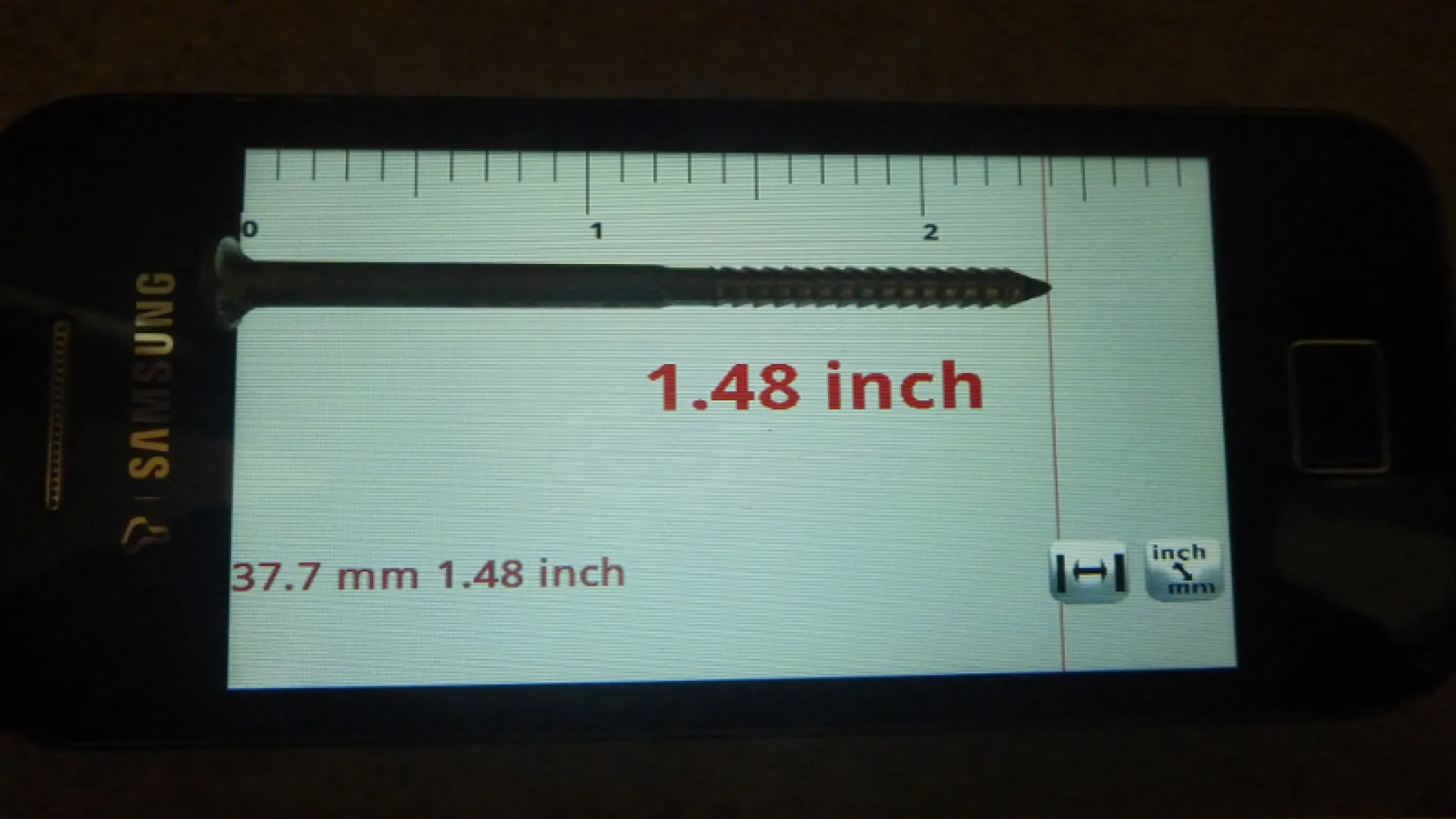 MM Ruler: Measuring Tape | Indus Appstore | Screenshot