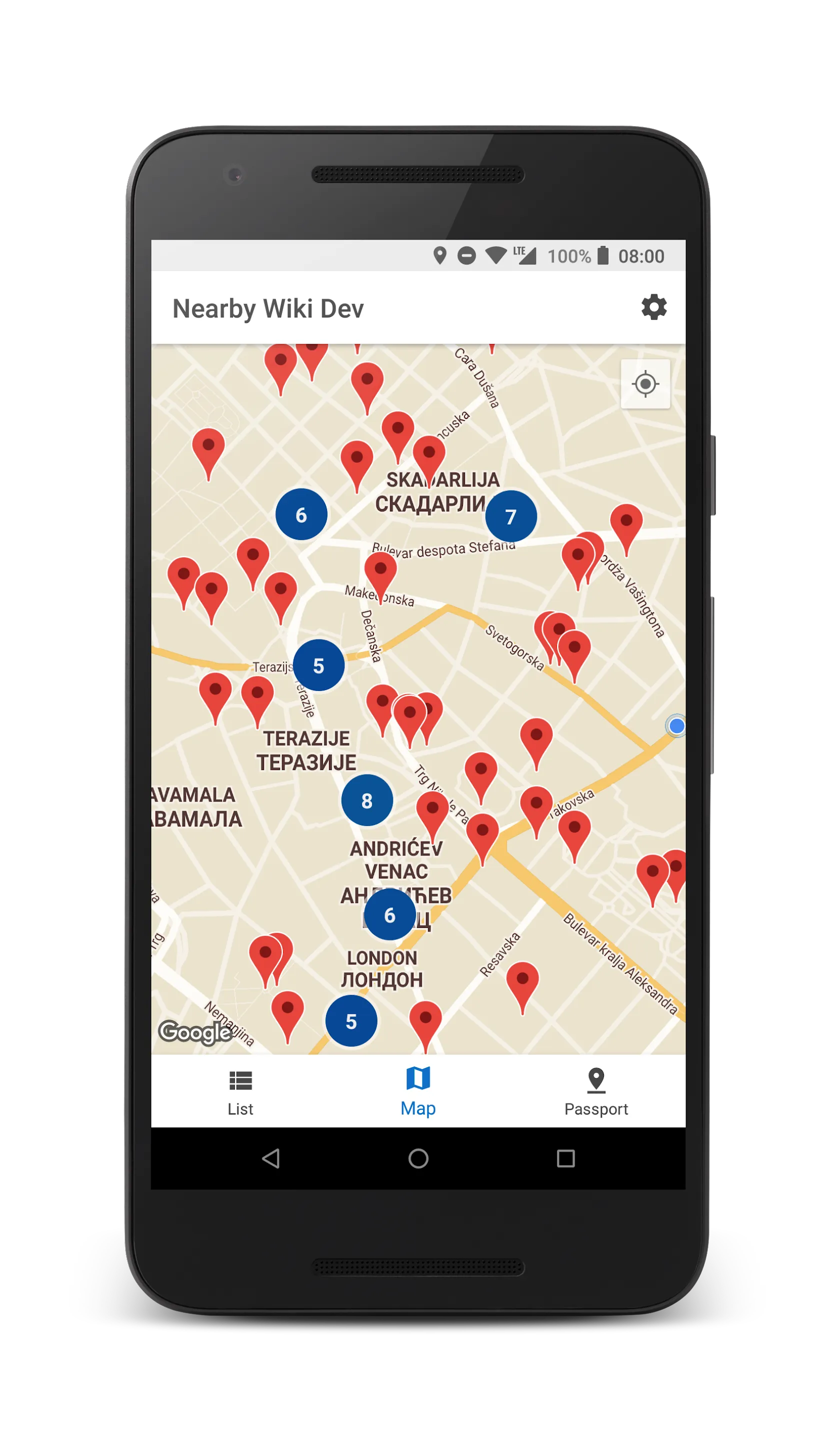 Nearby Wiki | Indus Appstore | Screenshot