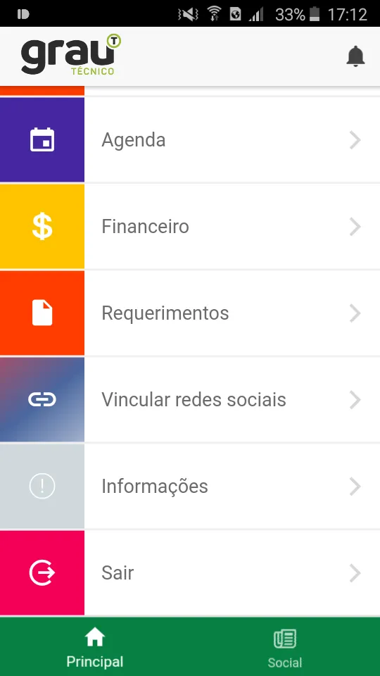 Grau Técnico | Indus Appstore | Screenshot