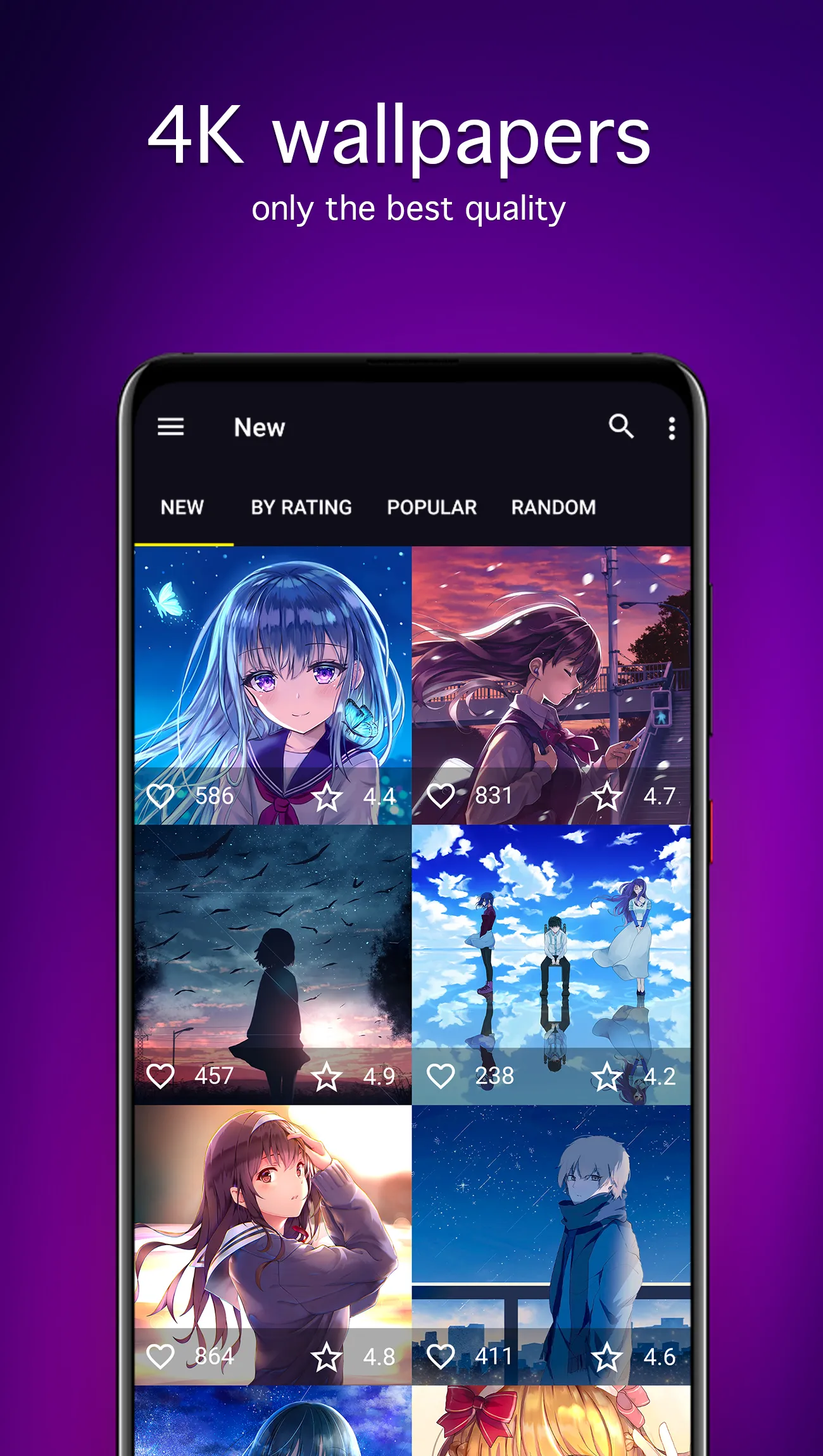 Anime Wallpapers 4K (Otaku) | Indus Appstore | Screenshot