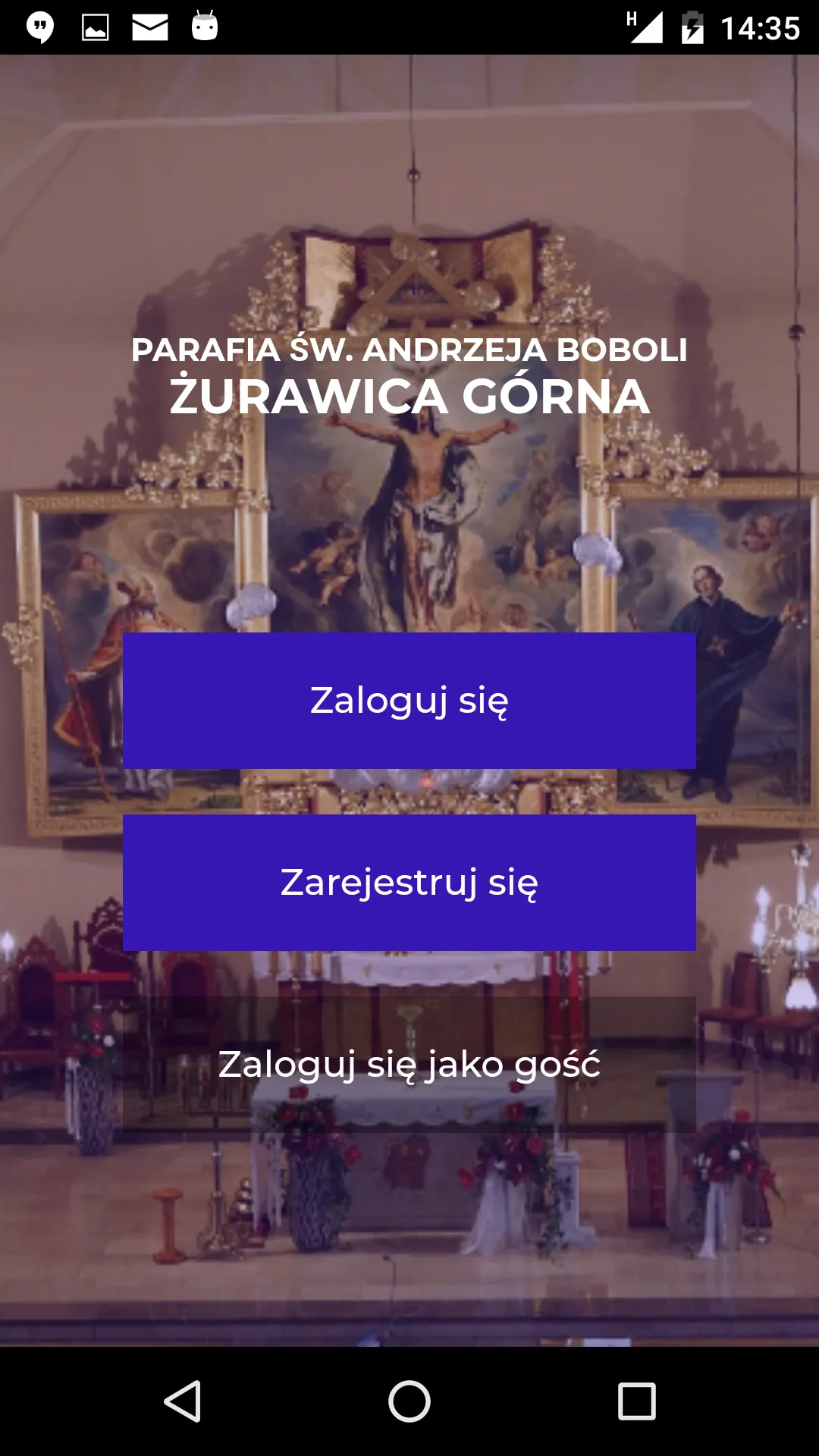 Parafia Żurawica Górna | Indus Appstore | Screenshot