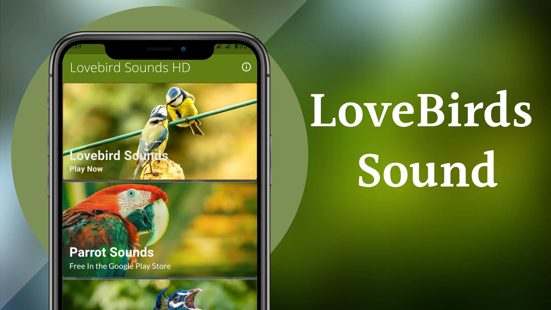 Lovebird Sounds | Indus Appstore | Screenshot