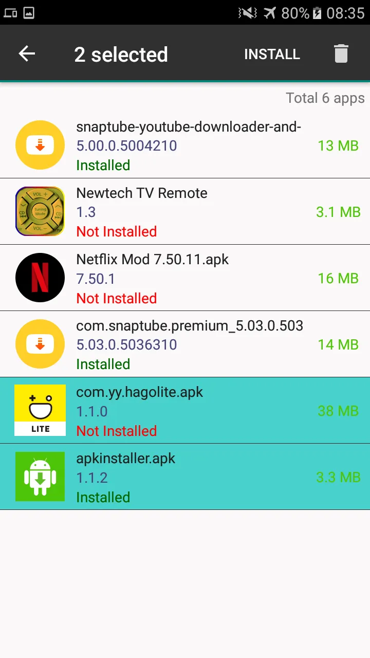 APK Installer | Indus Appstore | Screenshot