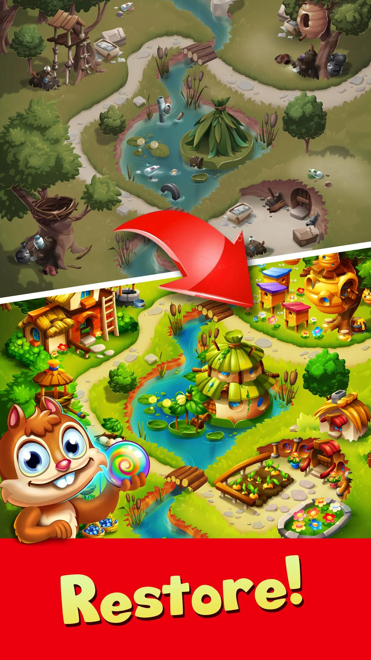 Forest Rescue: Bubble Pop | Indus Appstore | Screenshot