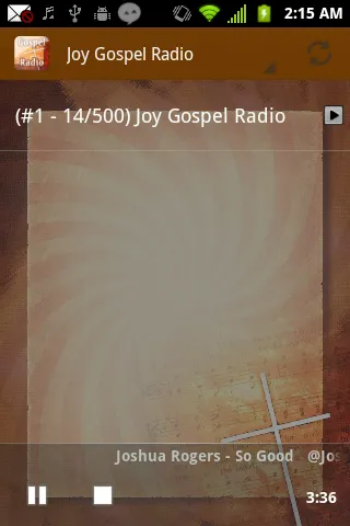 Gospel Music Radio (Christian) | Indus Appstore | Screenshot