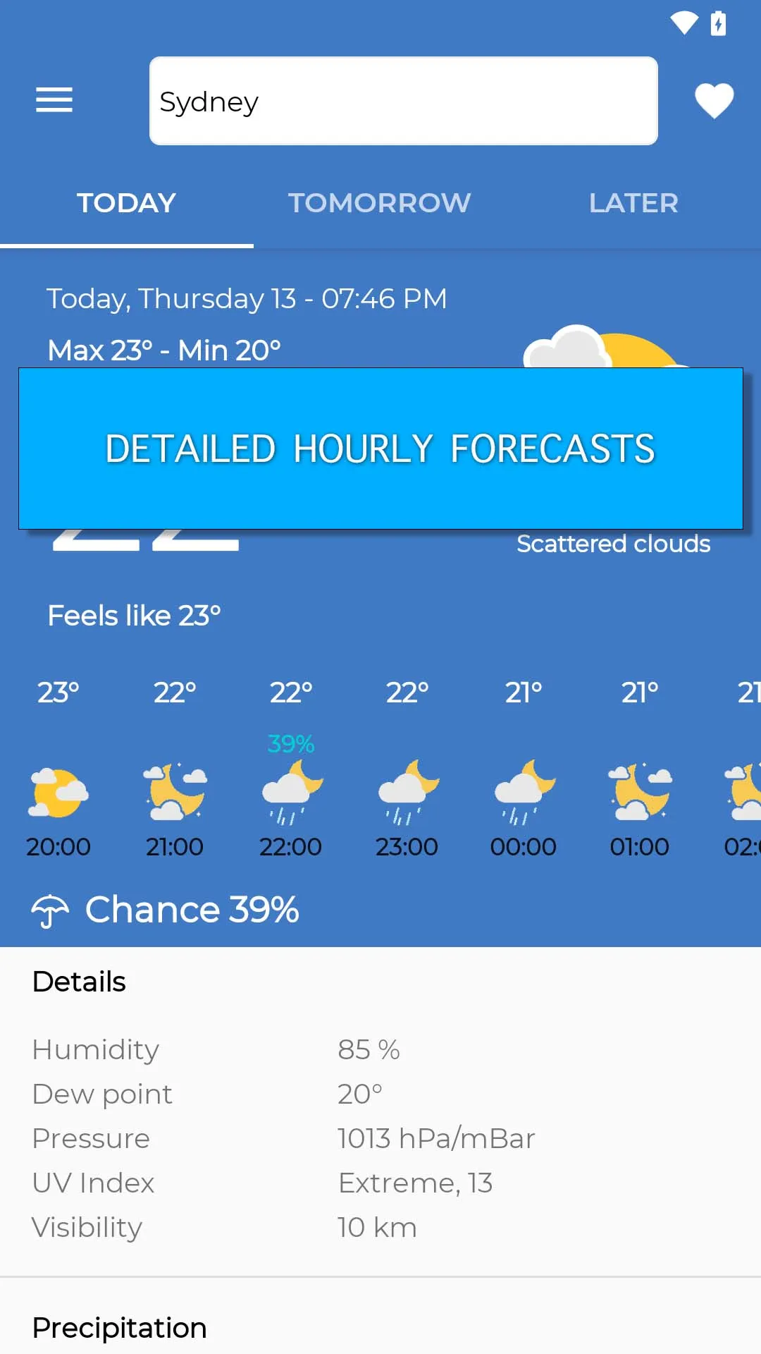 Frog weather forecast | Indus Appstore | Screenshot