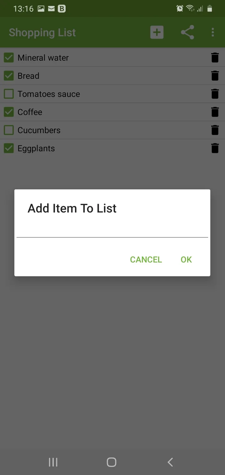 Shopping List - Tiny & Easy | Indus Appstore | Screenshot