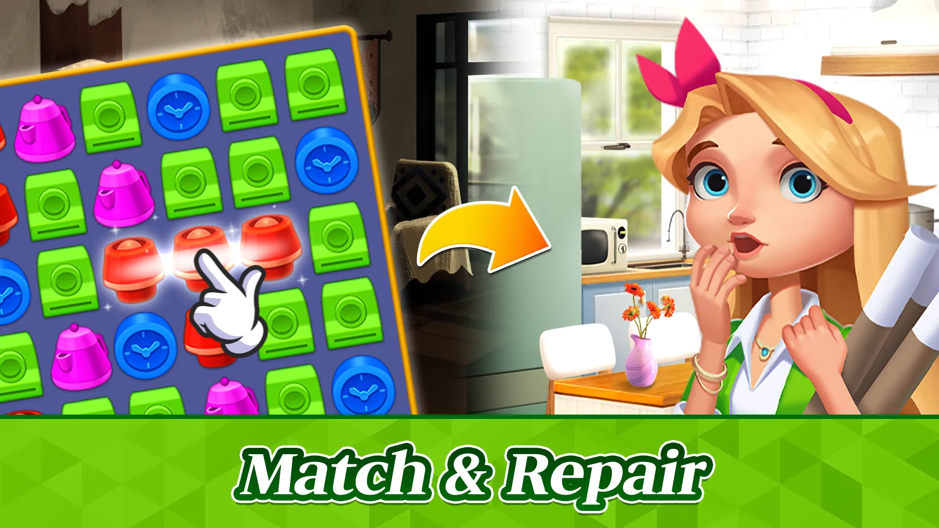 Match Puzzle House | Indus Appstore | Screenshot