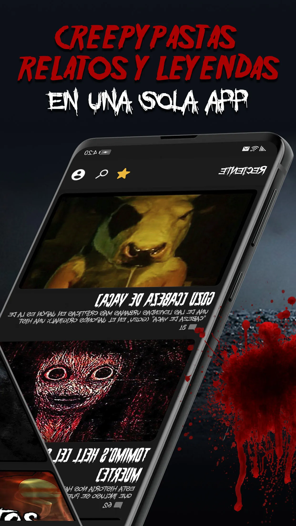 Historias de Terror CriptaApp | Indus Appstore | Screenshot