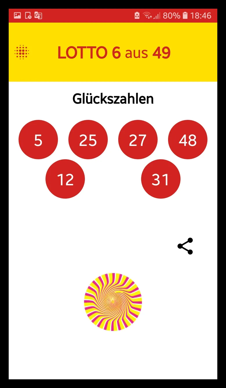 LOTTO 6aus49 Glückszahlen | Indus Appstore | Screenshot