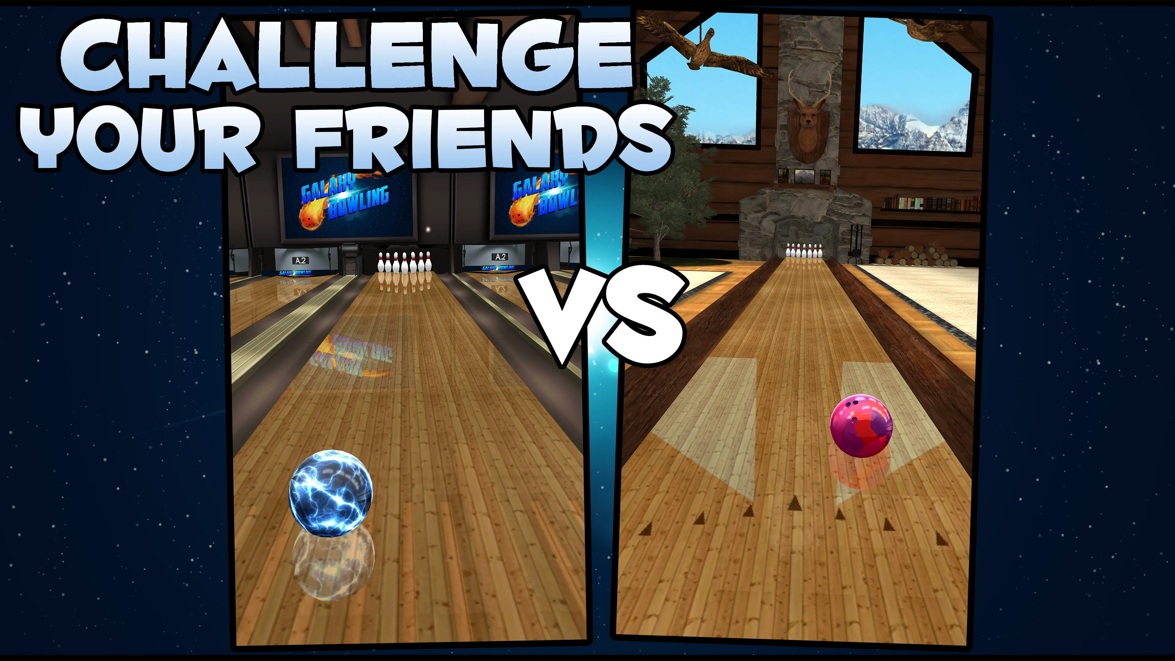 Galaxy Bowling 3D | Indus Appstore | Screenshot