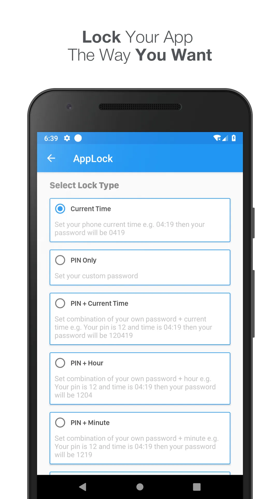 AppLock - Time Password | Indus Appstore | Screenshot