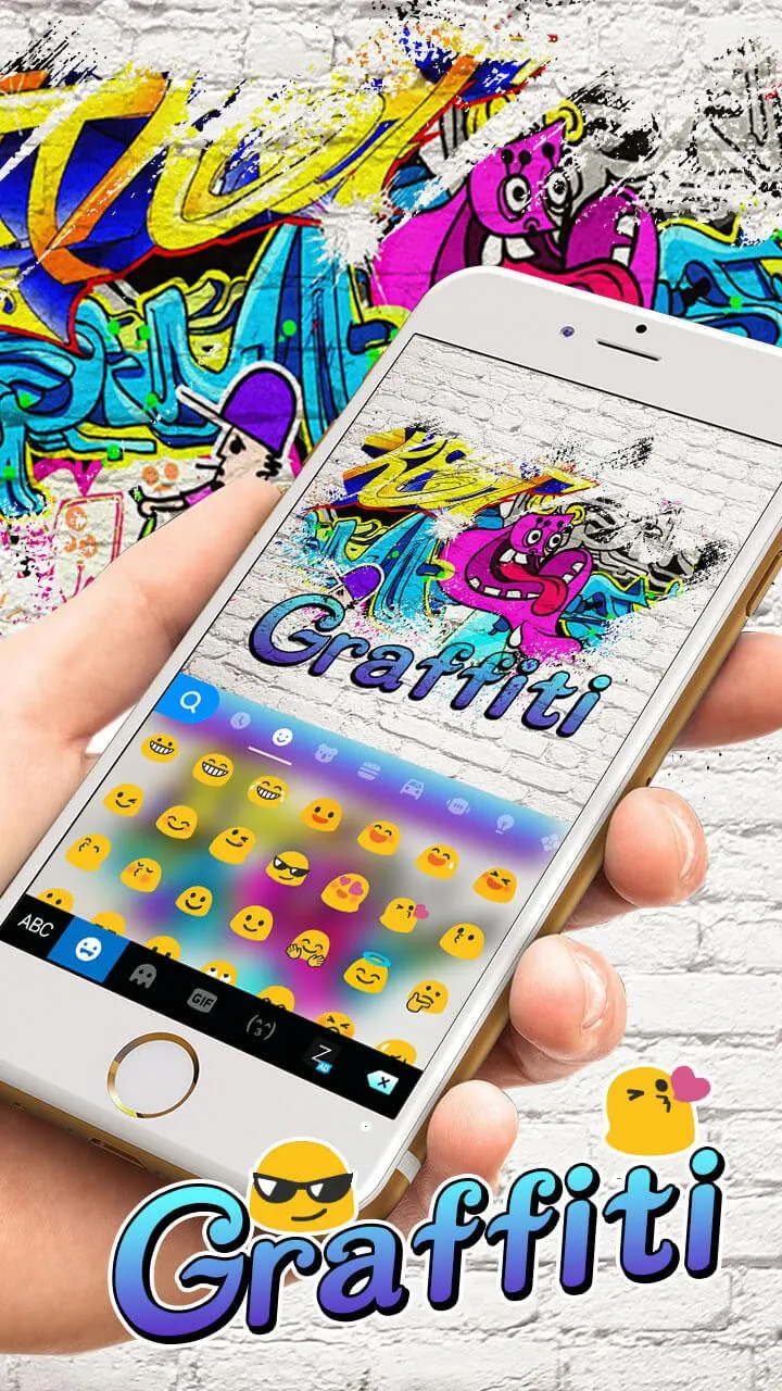 Graffiti Swag Keyboard Theme | Indus Appstore | Screenshot