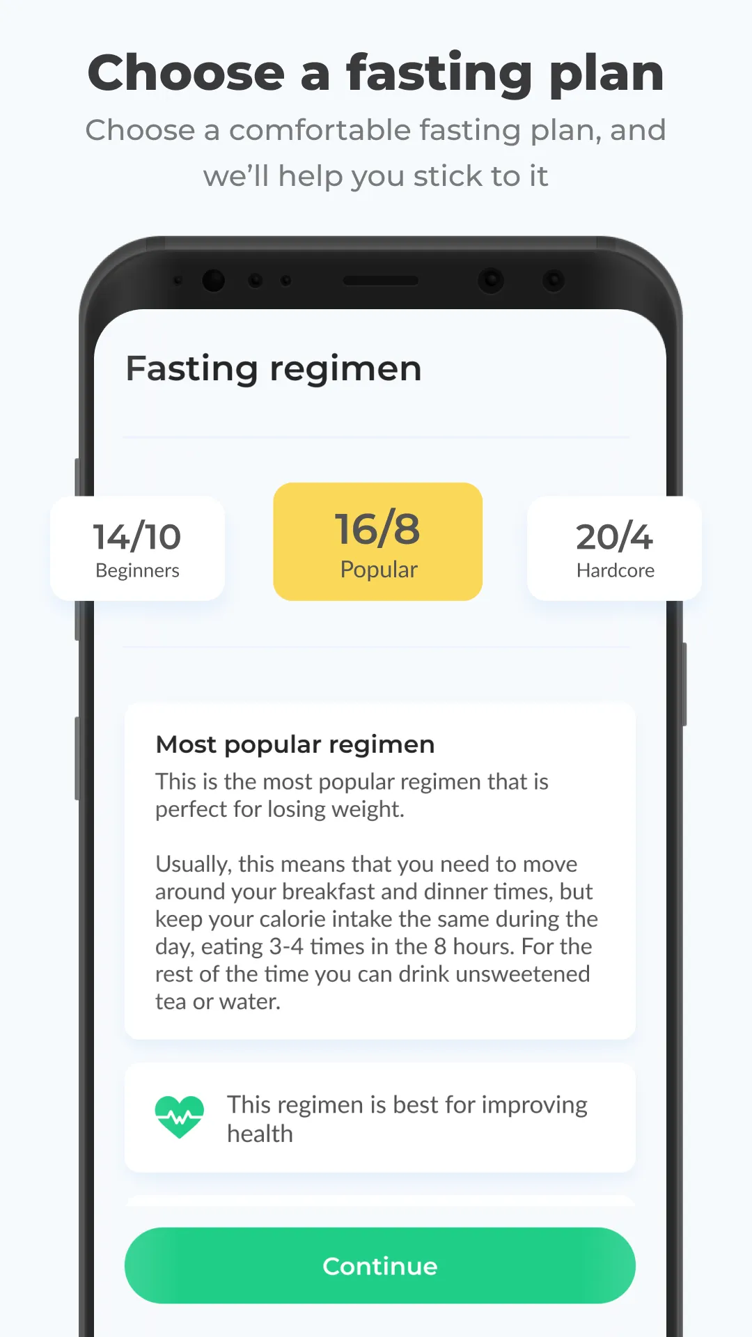 PEP: Fasting - healthy plan | Indus Appstore | Screenshot