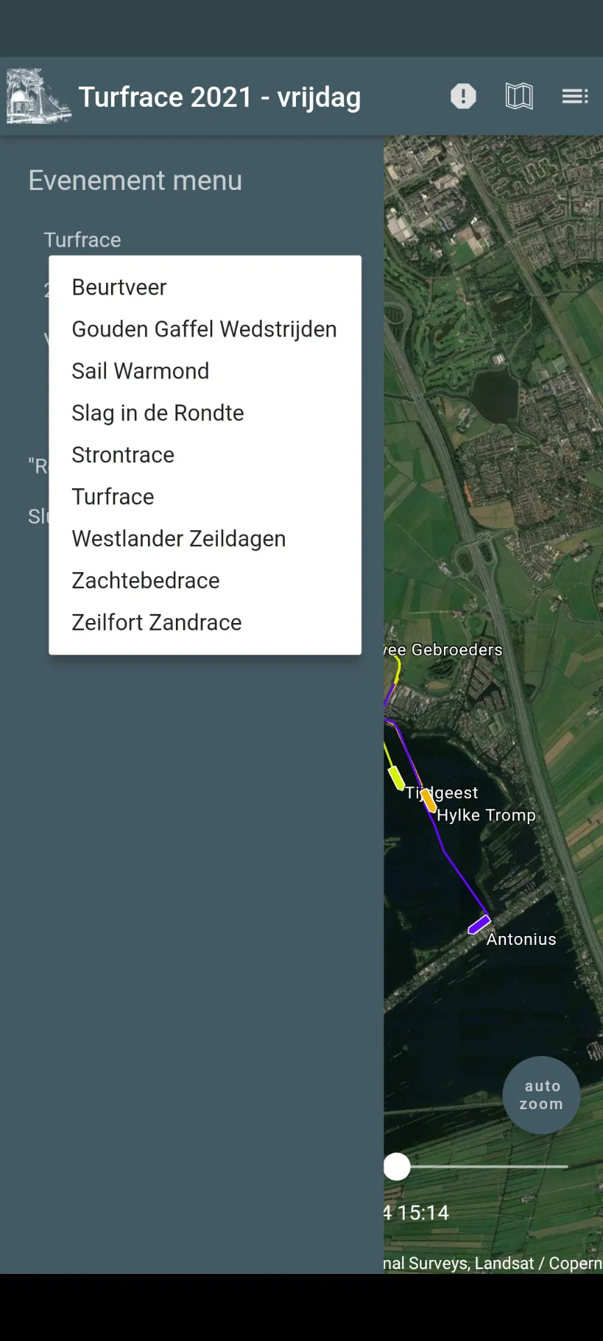 Zeilvaart Warmond Track&Trace | Indus Appstore | Screenshot