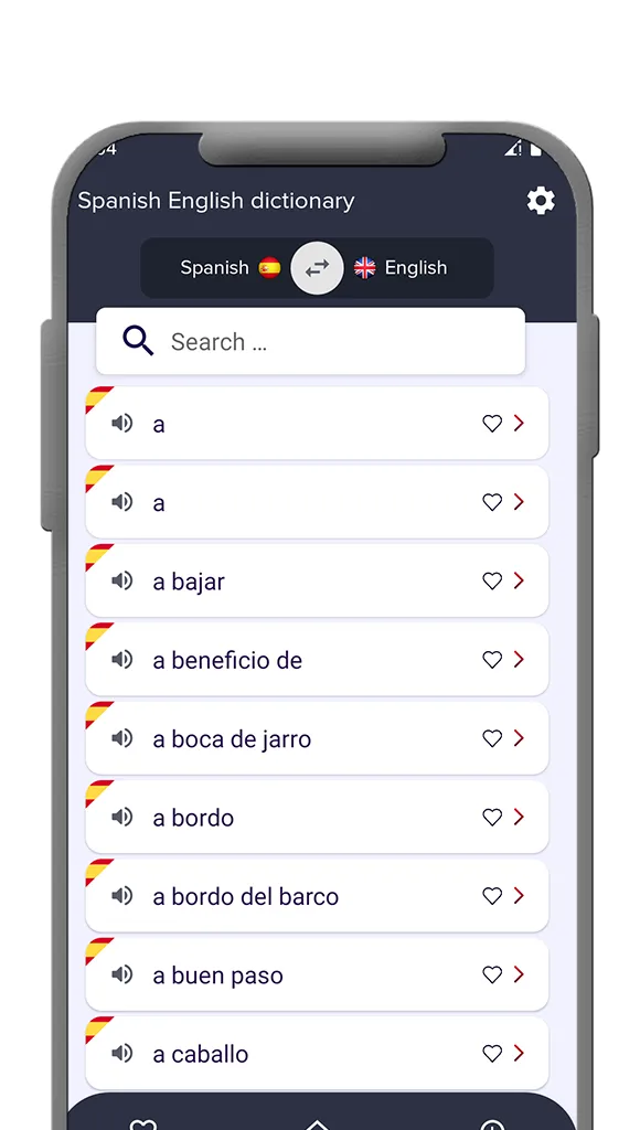 Spanish - English dictionary | Indus Appstore | Screenshot