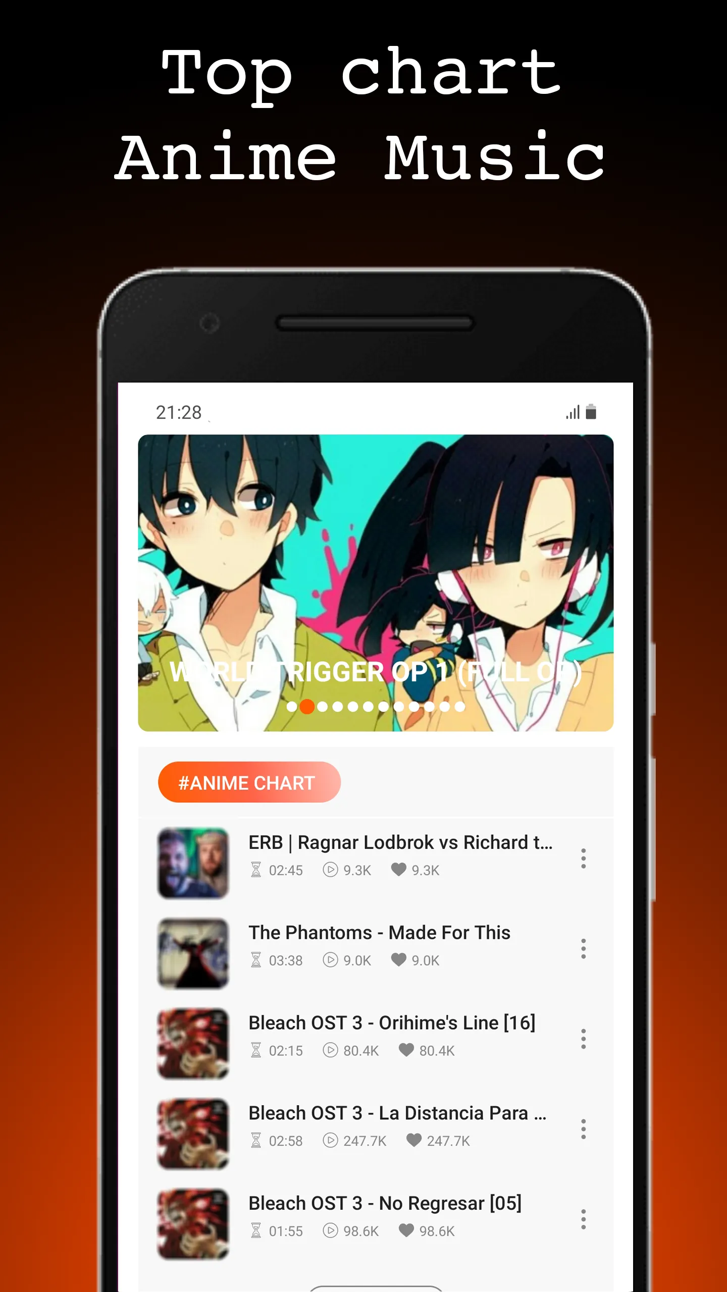 Anime music - Ost, Nightcore | Indus Appstore | Screenshot