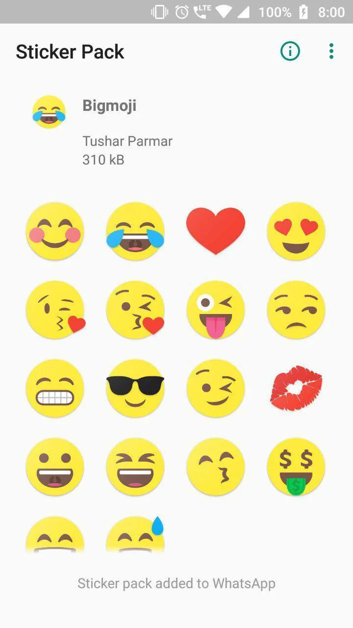 Bigmoji - WAStickerApp | Indus Appstore | Screenshot