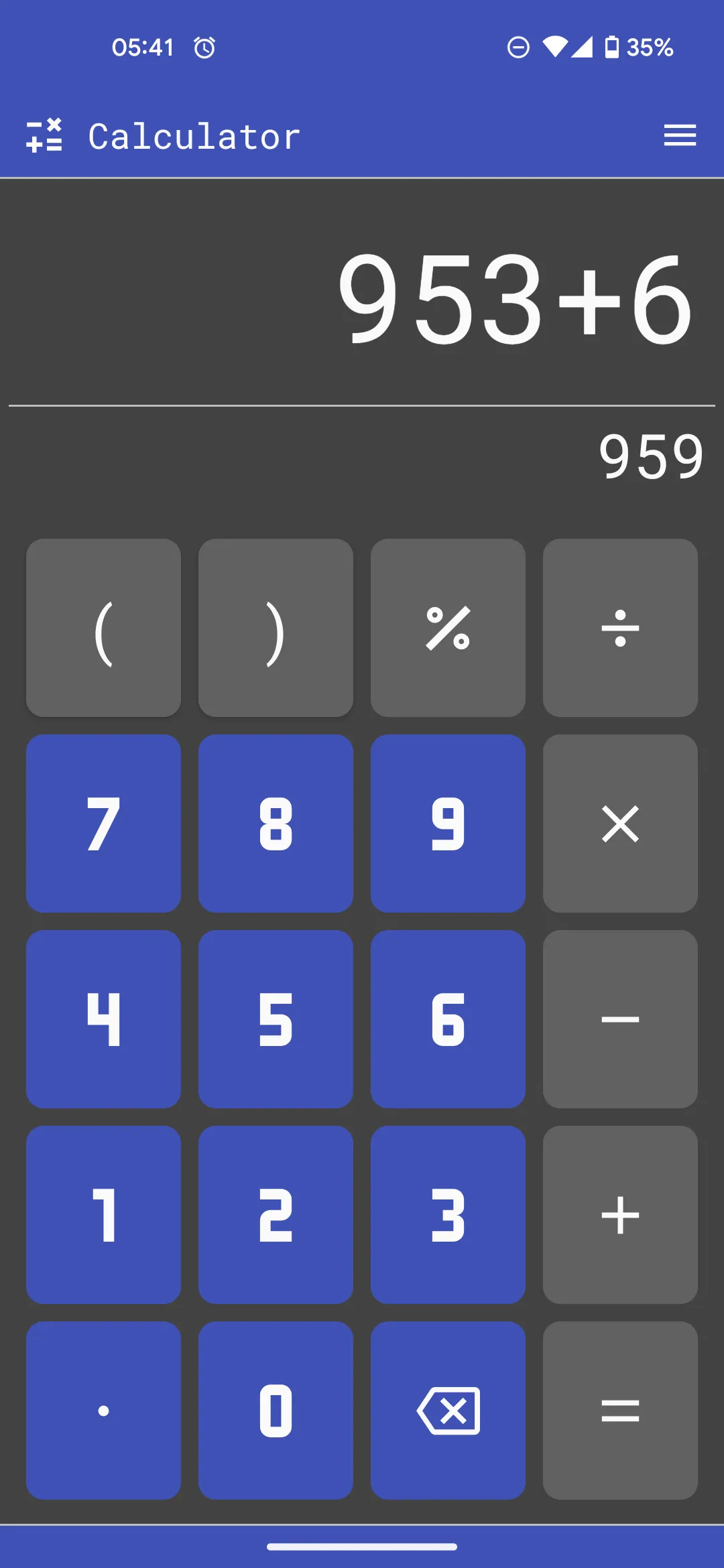 Calculator | Indus Appstore | Screenshot