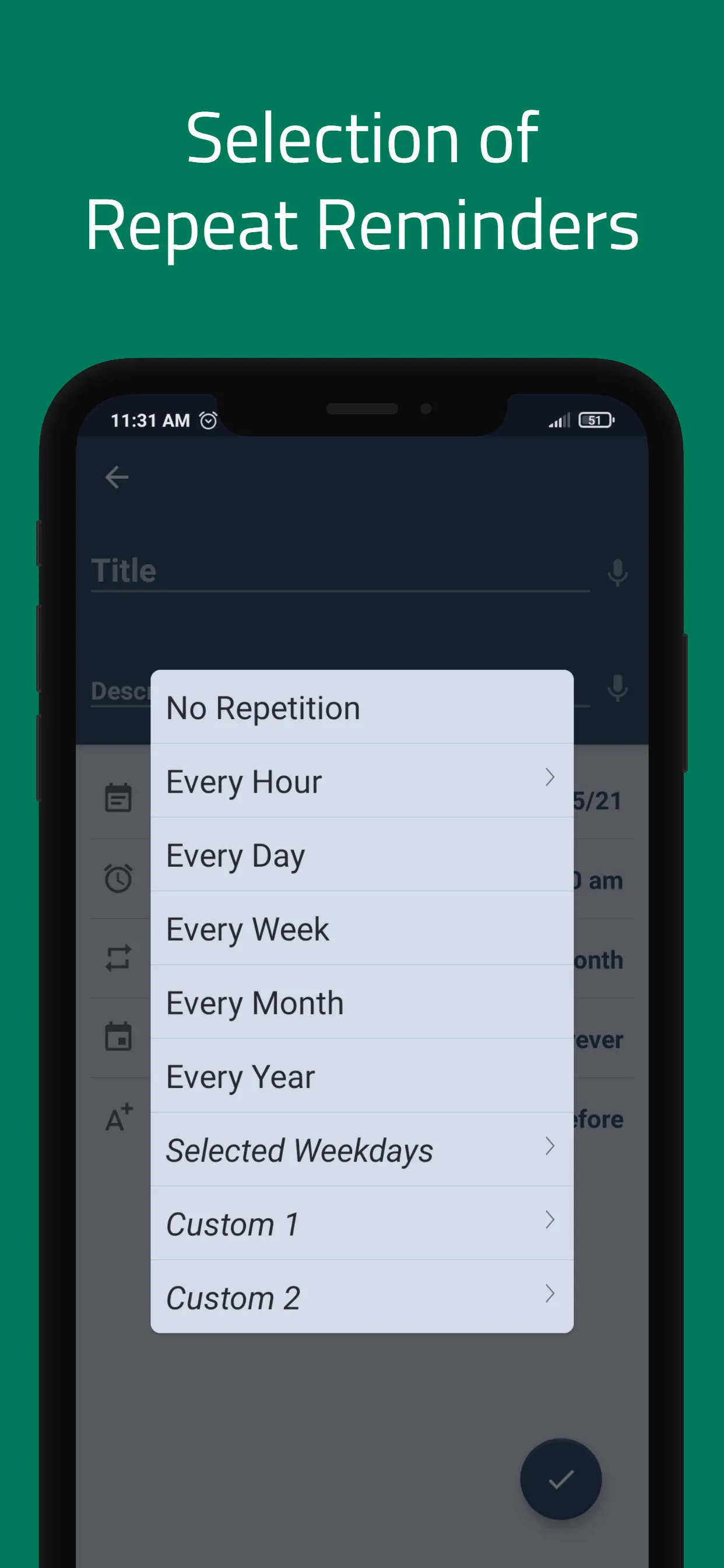 Reminder - Easy ToDo Reminders | Indus Appstore | Screenshot