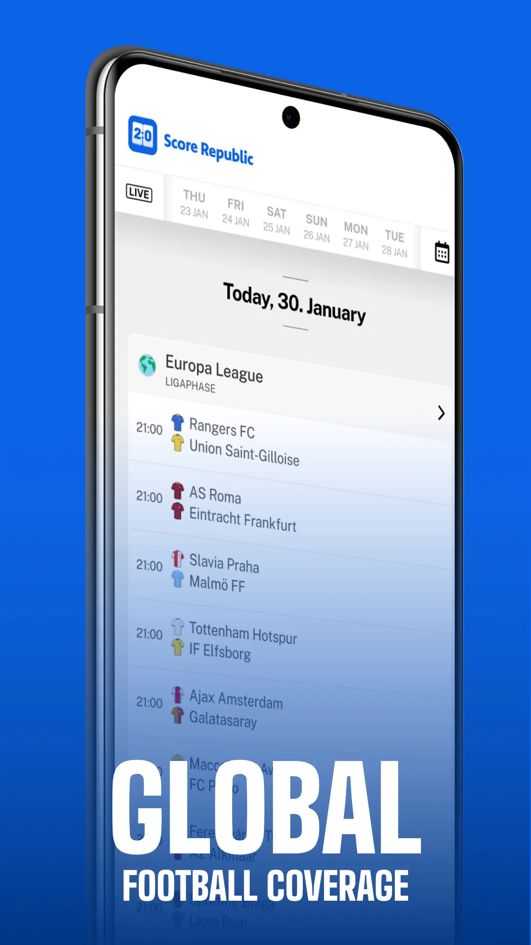 Score Republic - Live Ticker | Indus Appstore | Screenshot